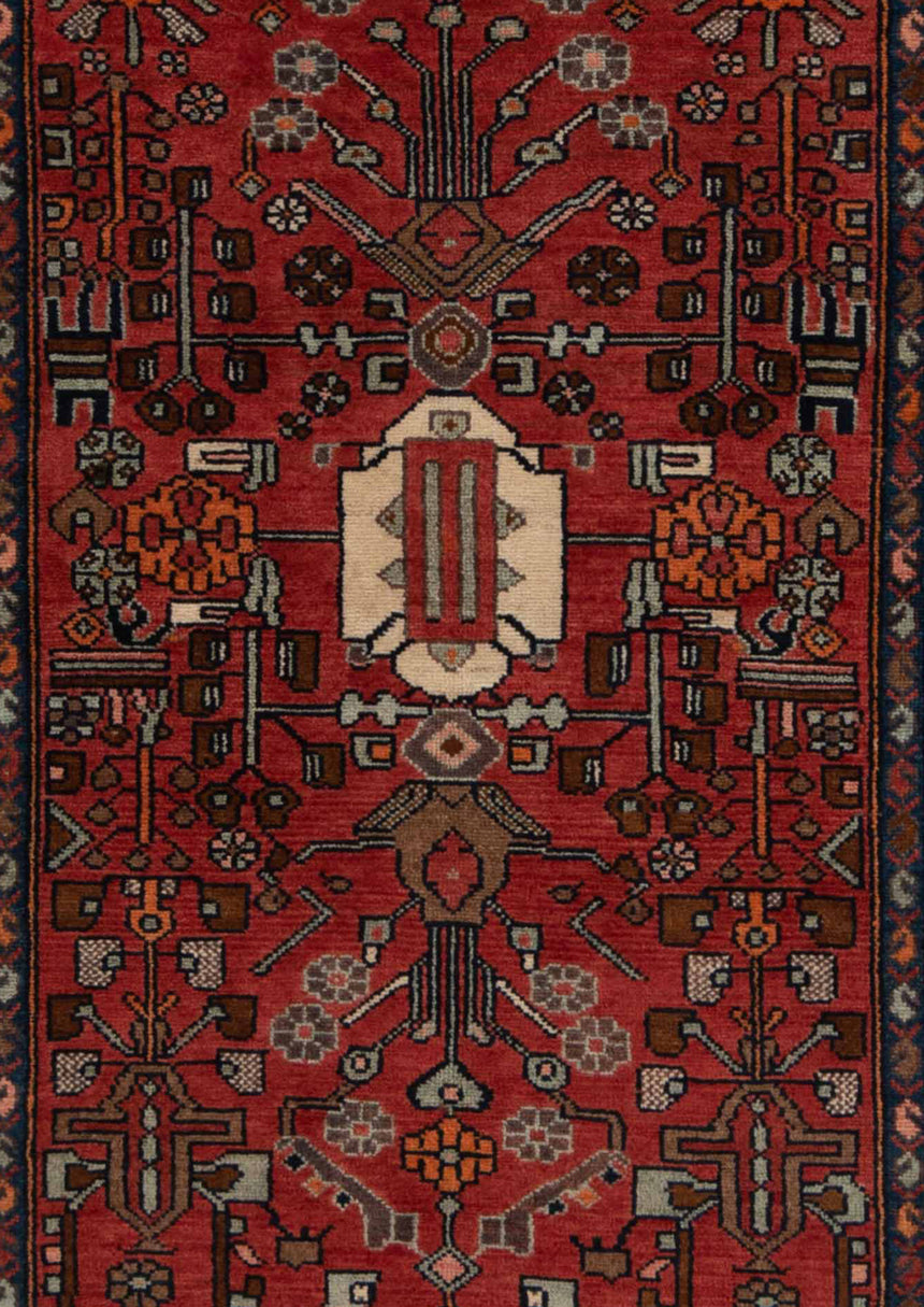 Hamedan Mehraban Persian Rug | 295 x 104 cm
