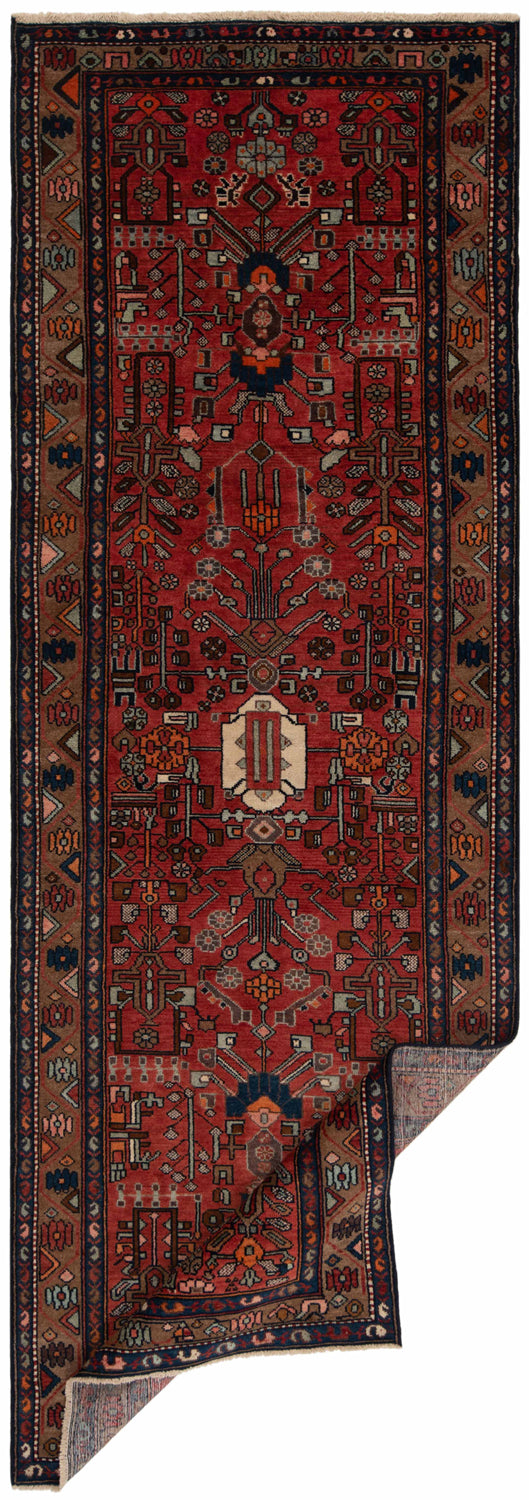 Hamedan Mehraban Persian Rug | 295 x 104 cm