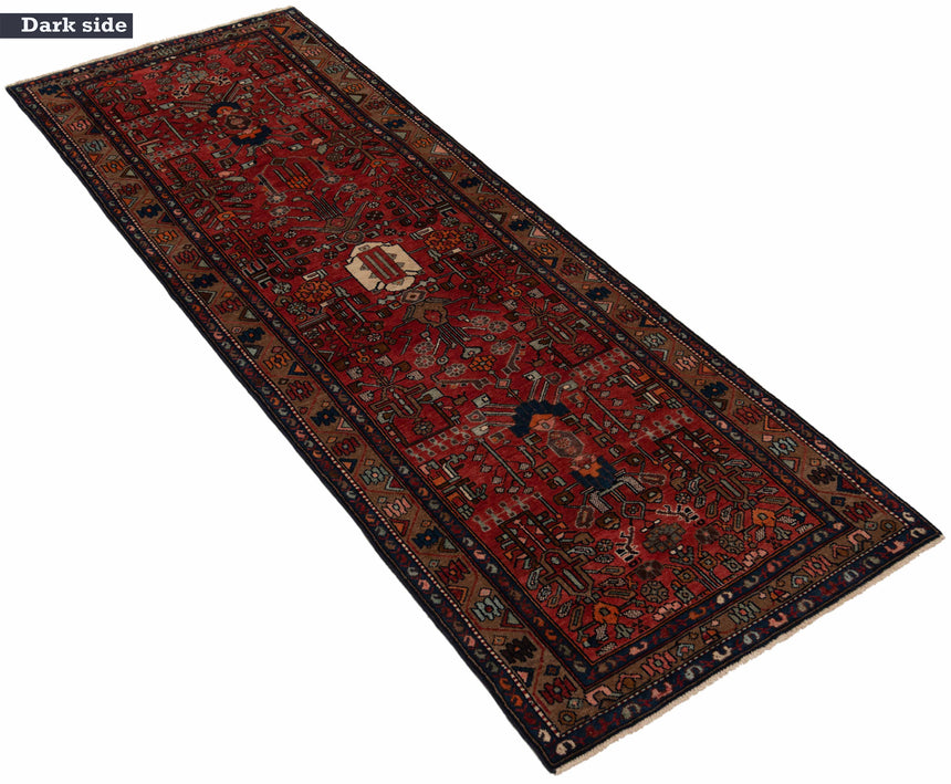Hamedan Mehraban Persian Rug | 295 x 104 cm