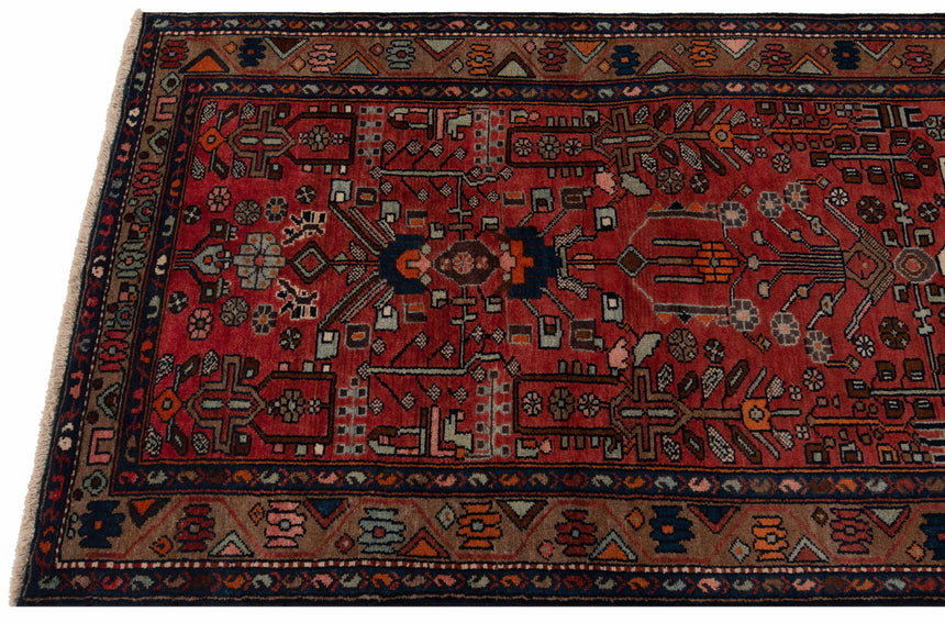 Hamedan Mehraban Persian Rug | 295 x 104 cm