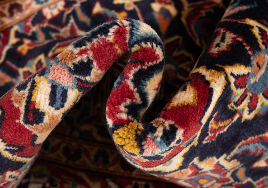 Kashan Persian Rug | 145x100cm