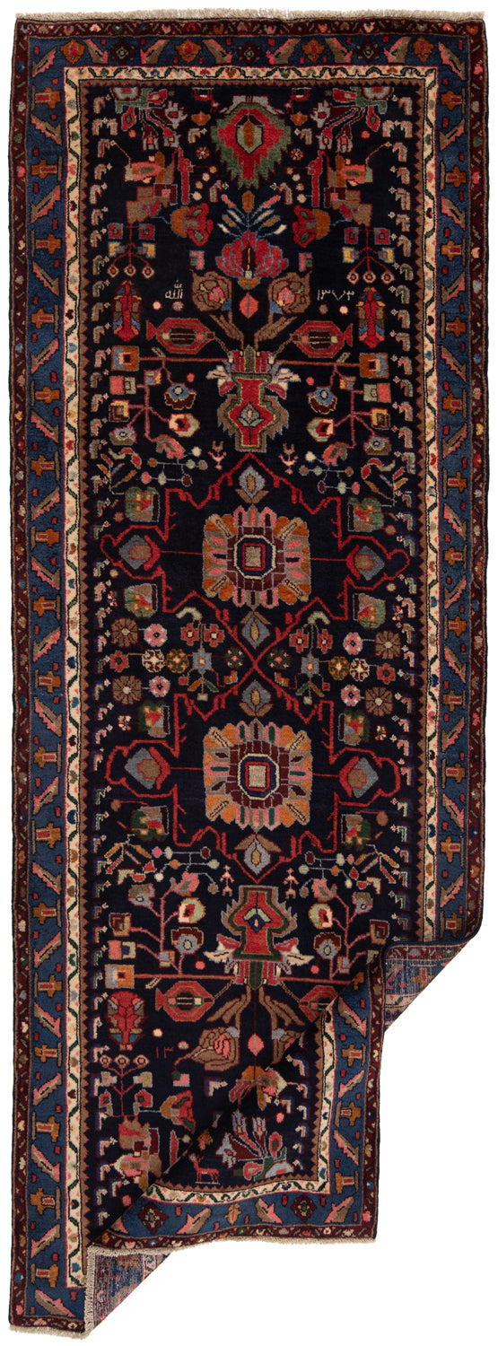 Hamedan Mehraban Persian Rug | 306 x 111 cm