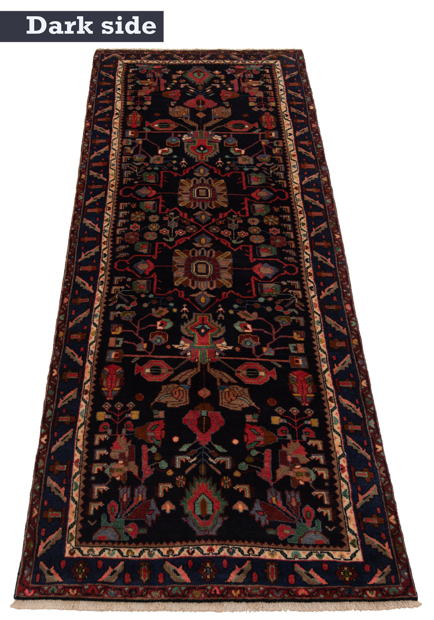 Hamedan Mehraban Persian Rug | 321 x 107 cm