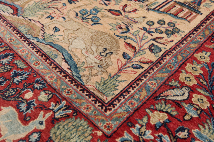 Kashan Persian Rug | 193 x 135cm