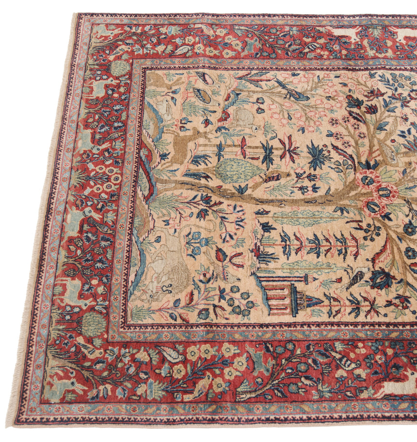 Kashan Persian Rug | 193 x 135cm