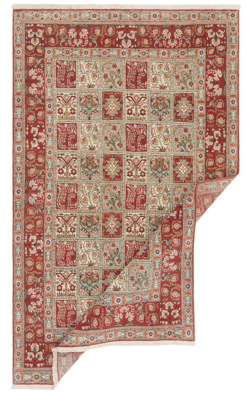 Qom Persian rug | 214 x 132 cm