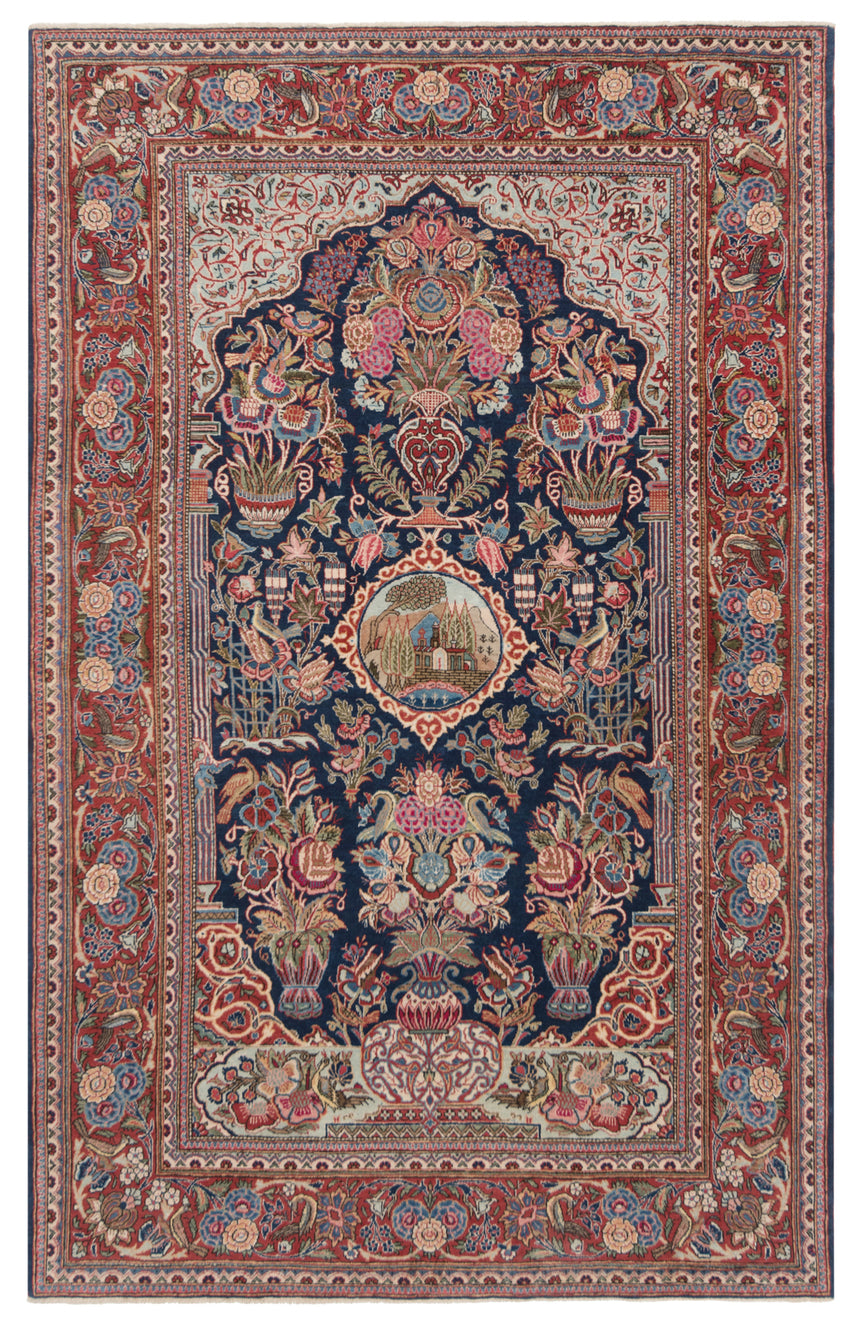 Kashan Persian Rug | 211 x 134cm
