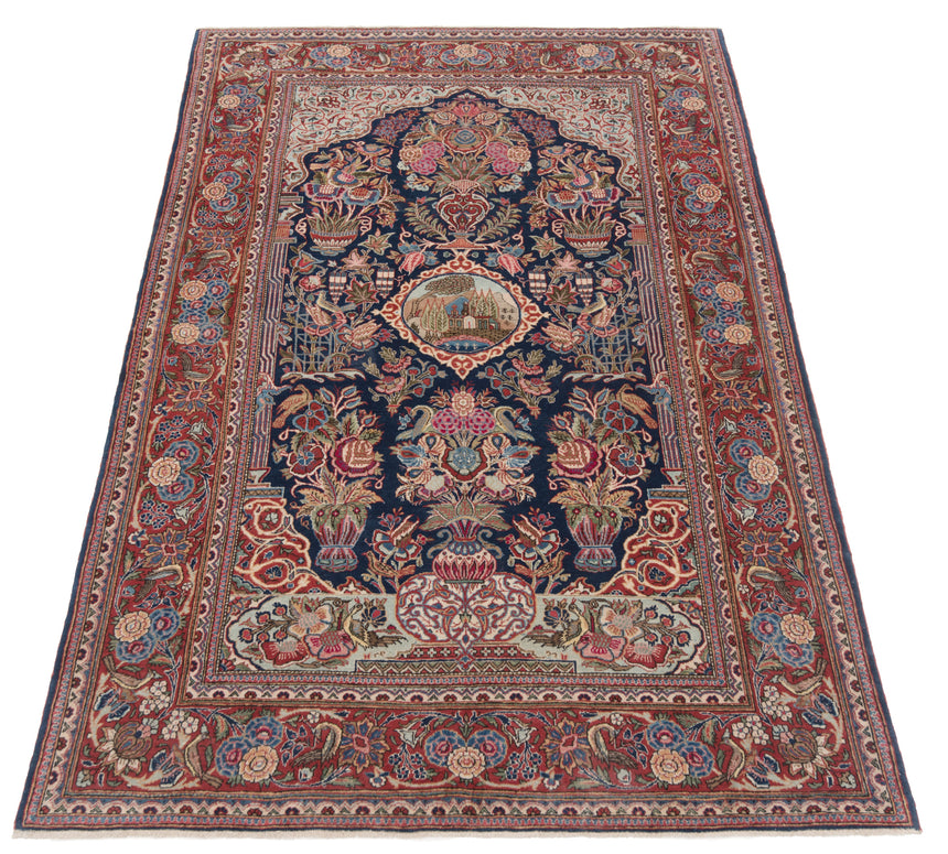 Kashan Persian Rug | 211 x 134cm