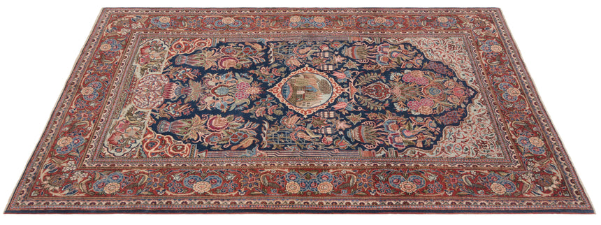 Kashan Persian Rug | 211 x 134cm