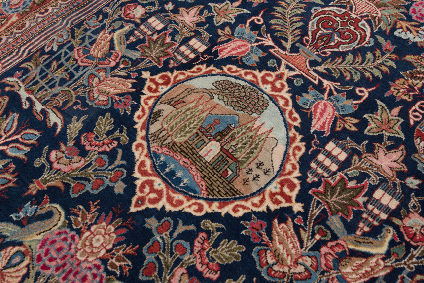 Kashan Persian Rug | 211 x 134cm
