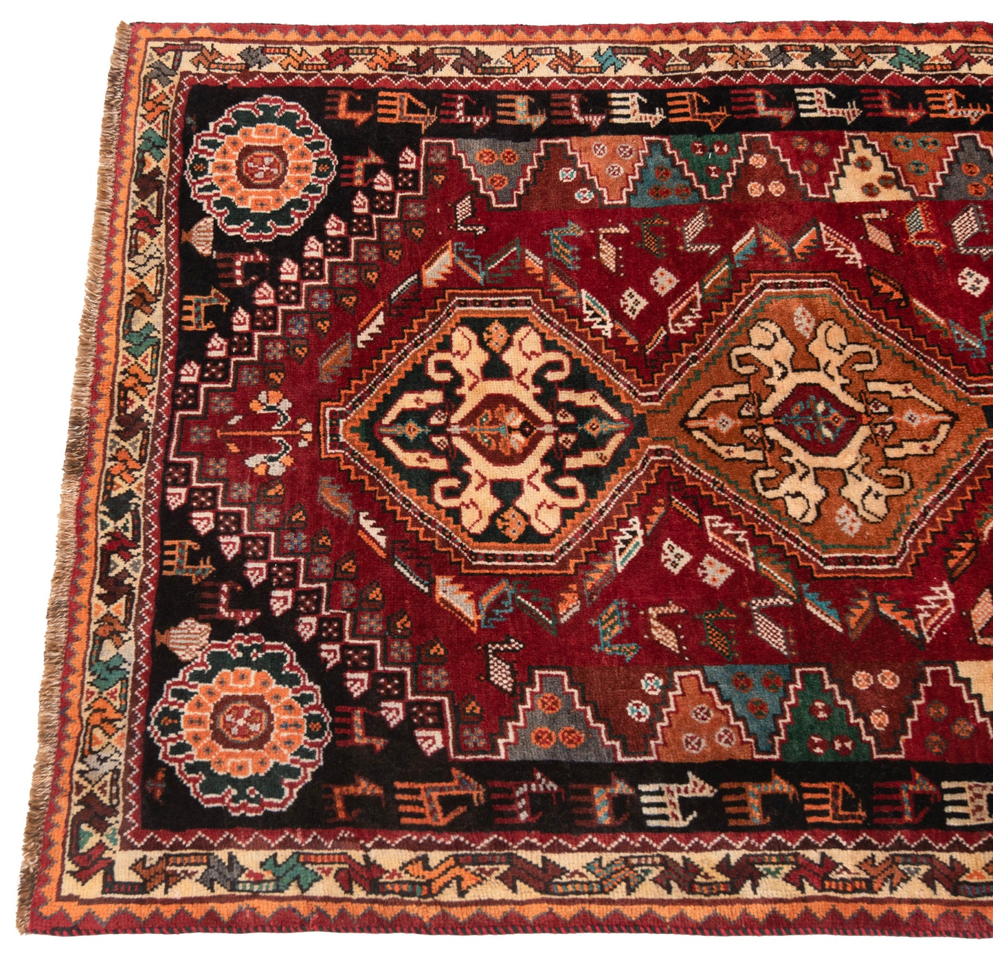 Alfombra persa Shiraz | 165 x 115 cm