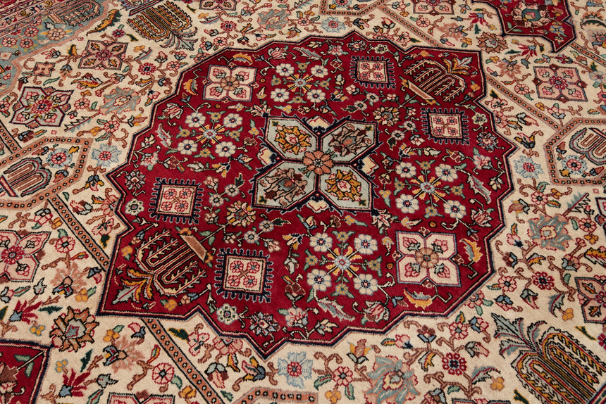 Alfombra persiana Tabriz | 396 x 297 cm