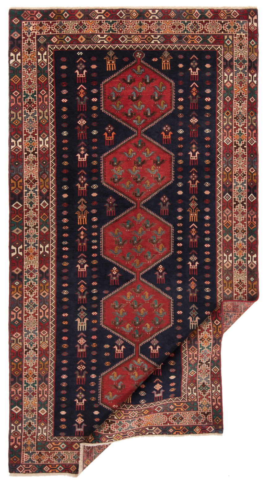 Hamedan Persian rug | 288 x 155 cm