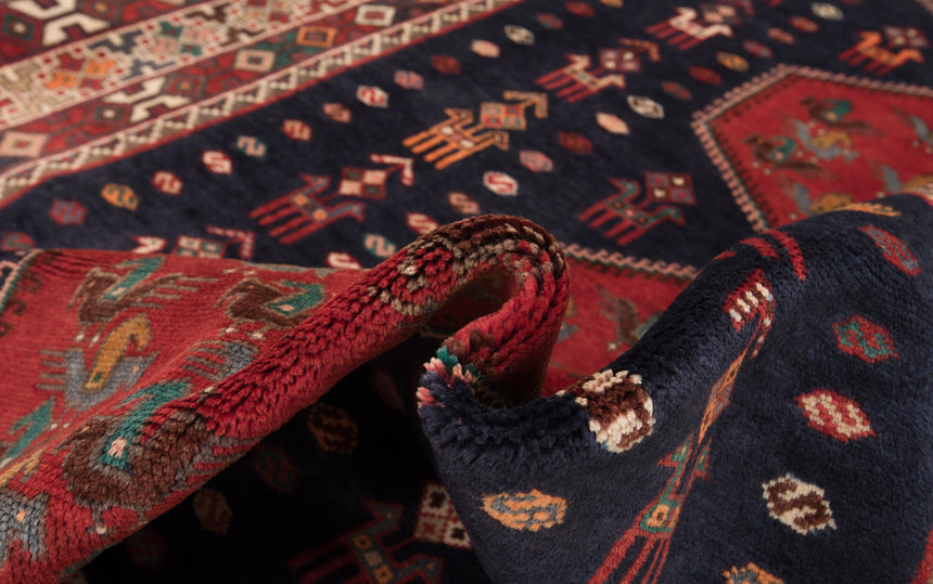 Hamedan Persian rug | 288 x 155 cm