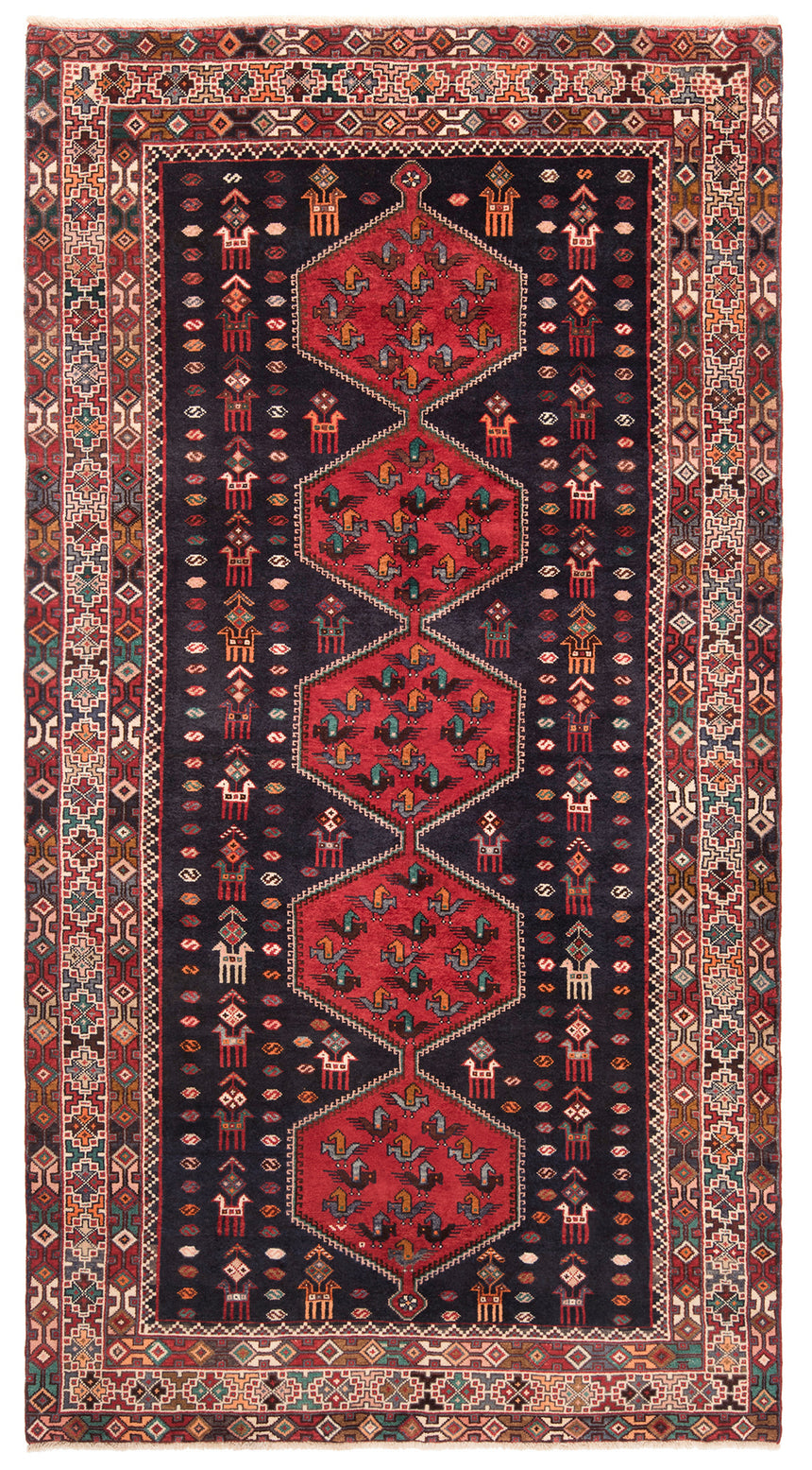 Alfombra persa Hamedan | 288 x 152 cm