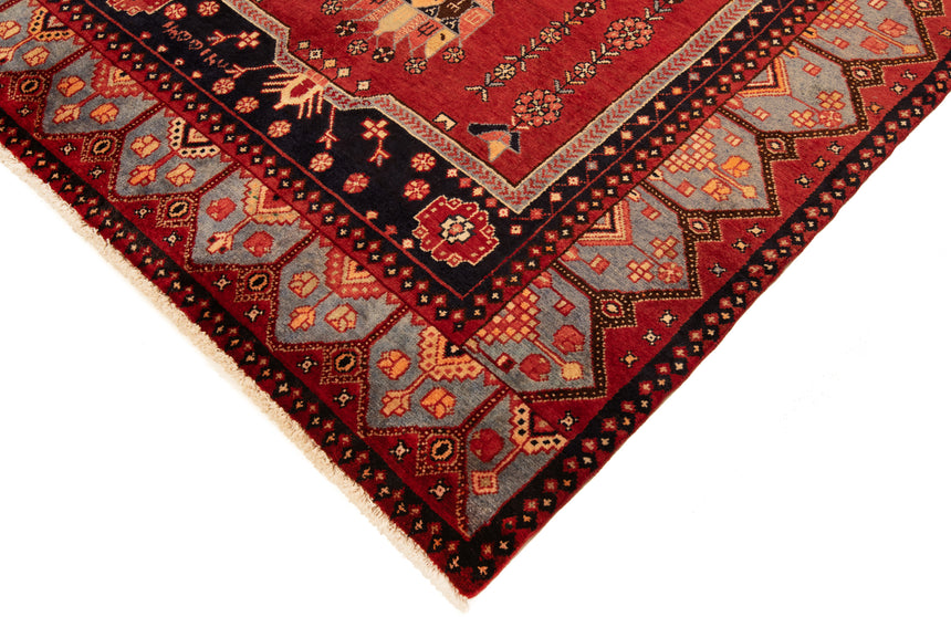 Hamedan Persian rug | 283 x 145 cm