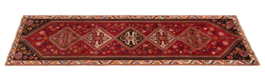 Shiraz Ghashghai Persian Rug | 273 x 83cm