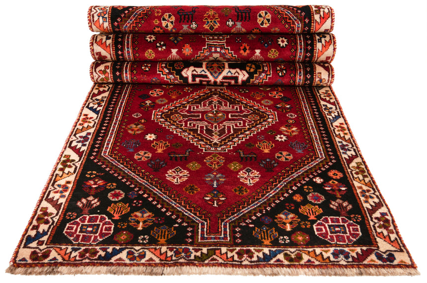 Shiraz Ghashghai Persian Rug | 273 x 83cm