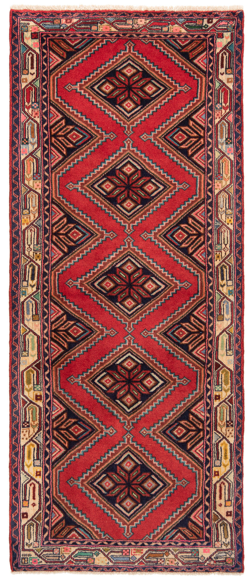 Hamedan Persian rug | 188 x 78 cm