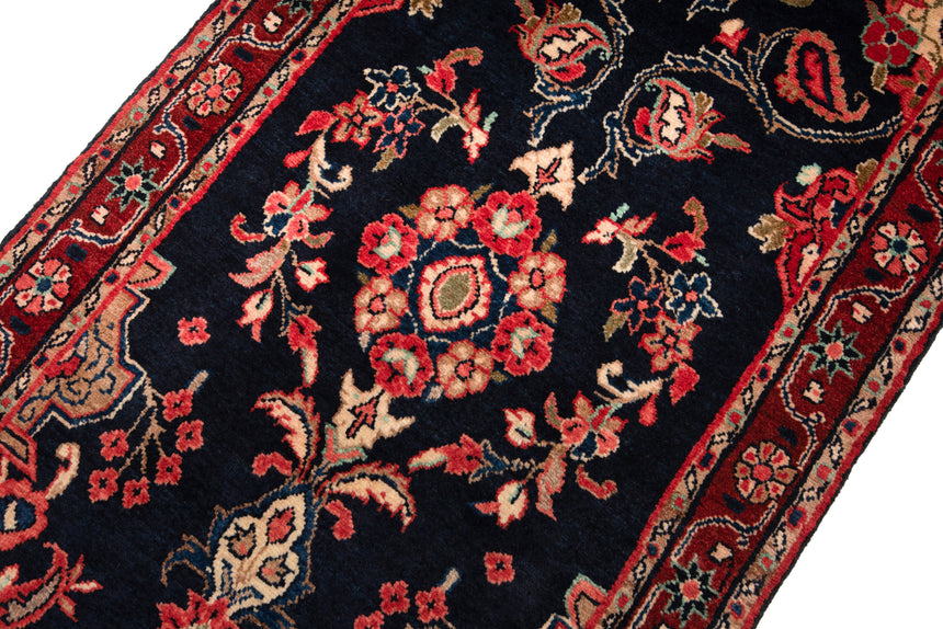 Hamedan Persian Rug | 454 x 87 cm