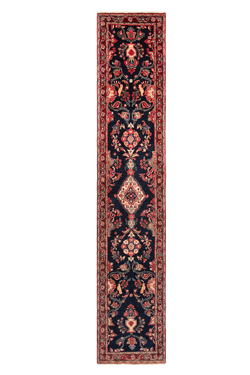 Hamedan Persian Rug | 454 x 87 cm