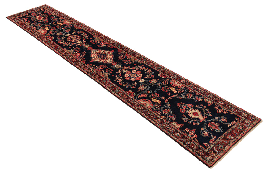 Hamedan Persian Rug | 454 x 87 cm