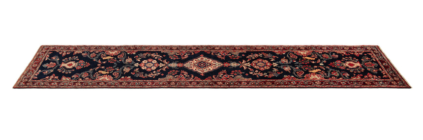 Hamedan Persian Rug | 454 x 87 cm