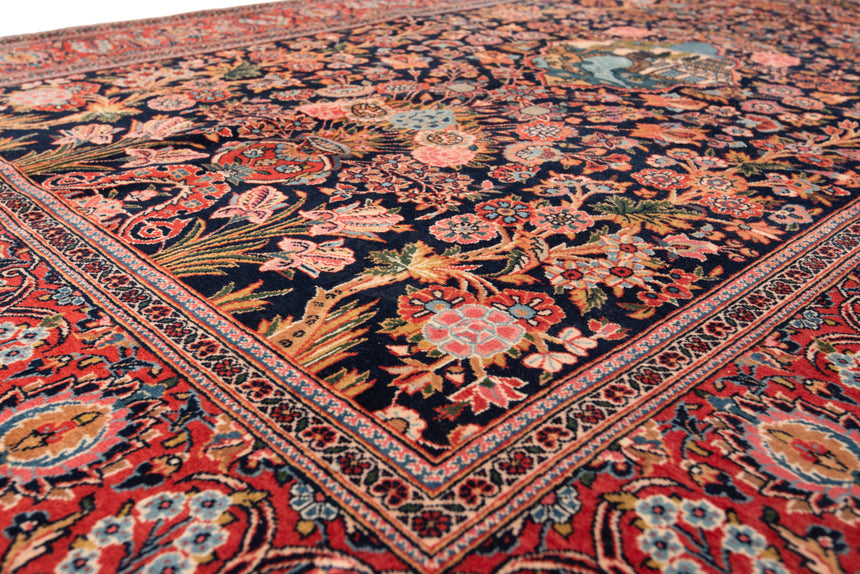 Kashan Persian Rug | 213 x 140cm
