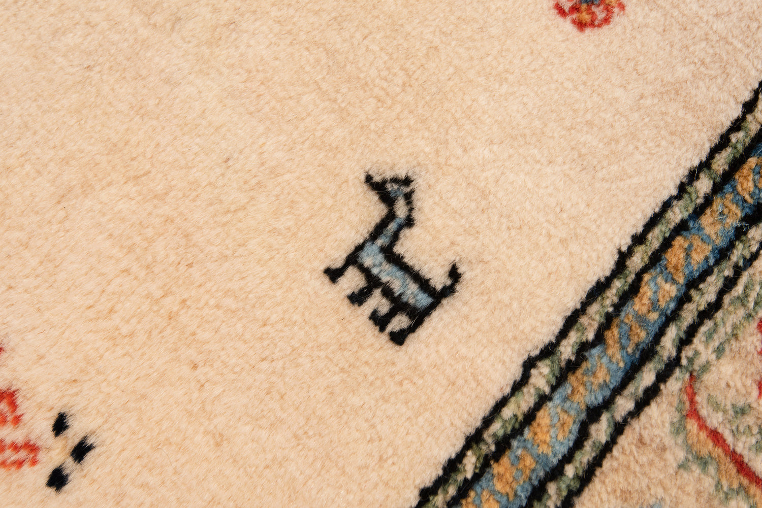 Gabbeh Loribaft Persian Rug | 247 x 257cm