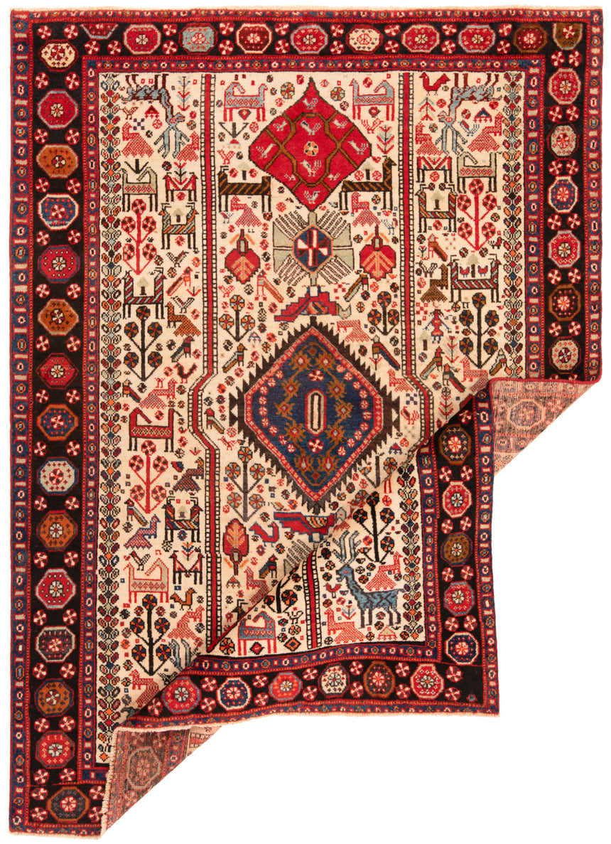 Alfombra persa Sirjan Afshar | 203 x 147 cm