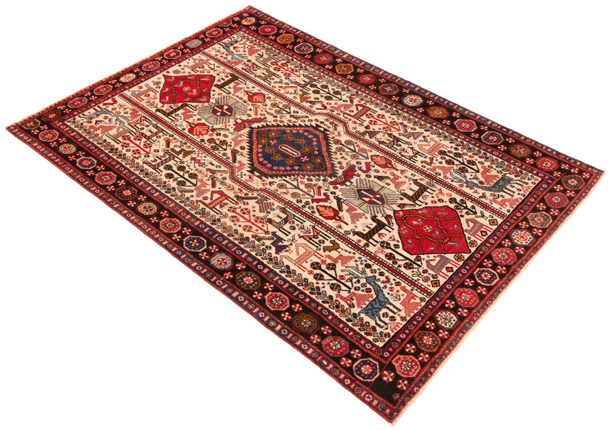 Alfombra persa Sirjan Afshar | 203 x 147 cm