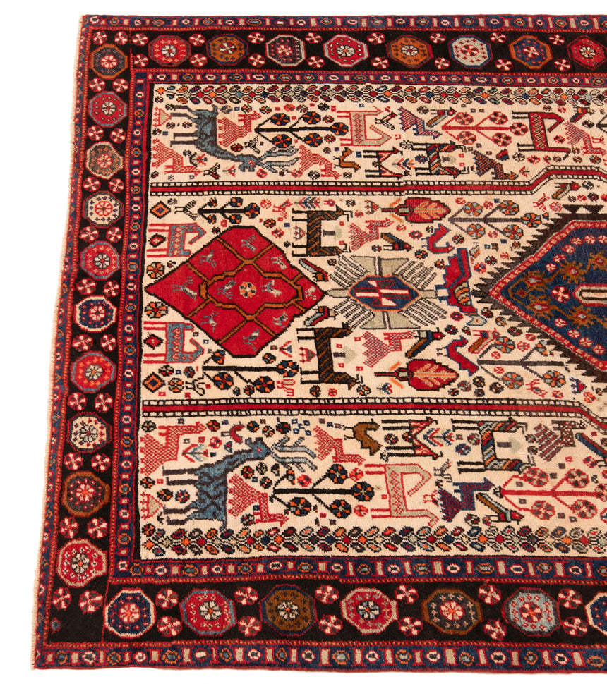 Alfombra persa Sirjan Afshar | 203 x 147 cm