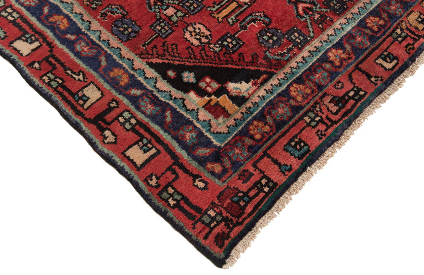 Hamedan Persian rug | 285 x 94 cm