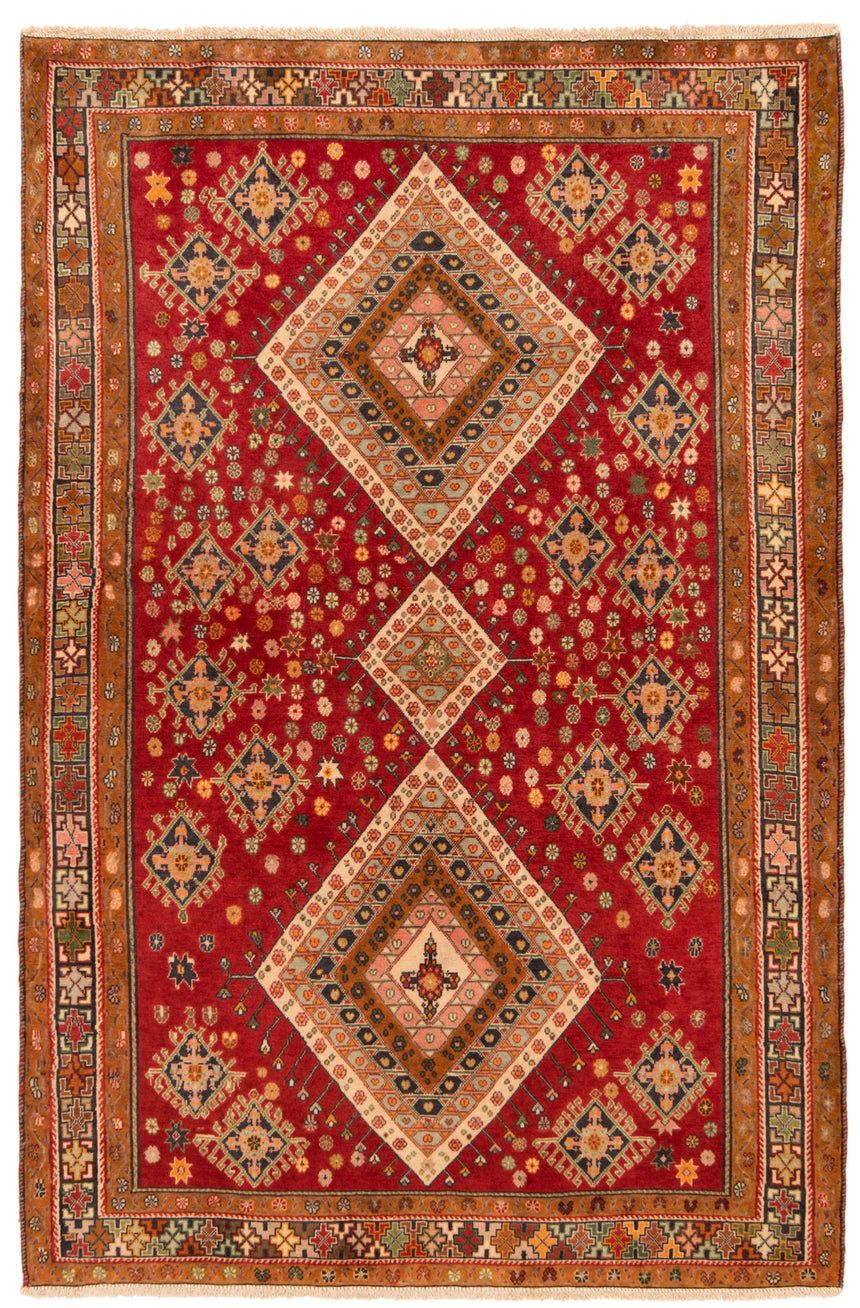 Shiraz Ghashqai Persian Rug | 188 x 123cm