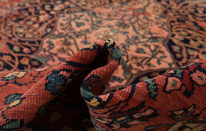 Alfombra antigua Sarough Farahan | 360 x 263 cm