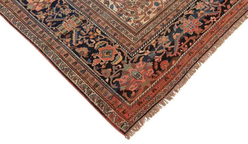 Alfombra antigua Sarough Farahan | 360 x 263 cm