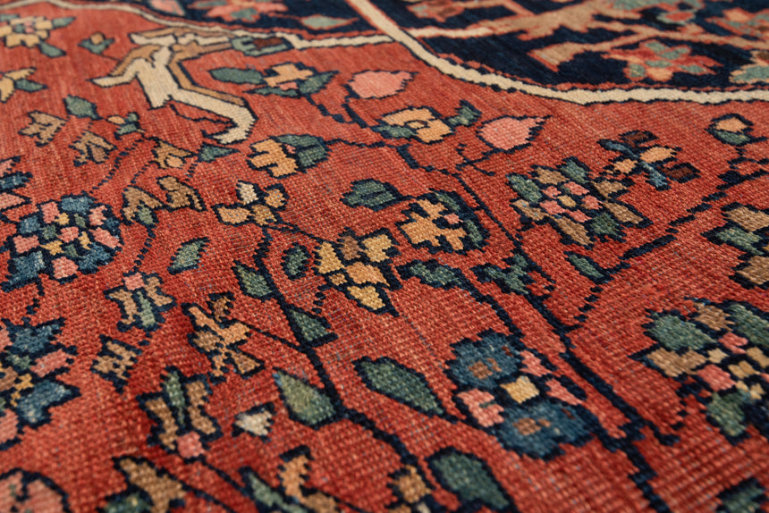 Alfombra antigua Sarough Farahan | 360 x 263 cm