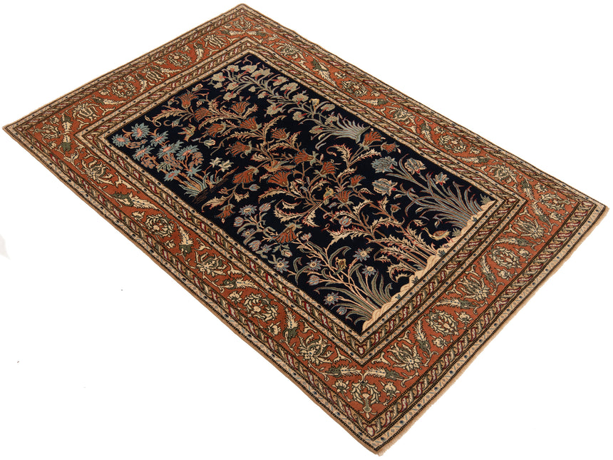 Qom Persian Rug | 198 x 131 cm