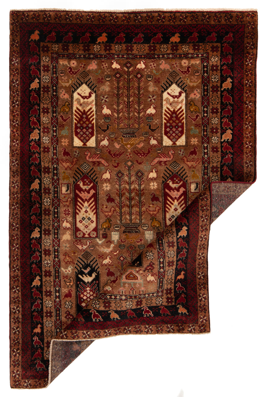 Alfombra persa Baluuch | 150 x 100 cm