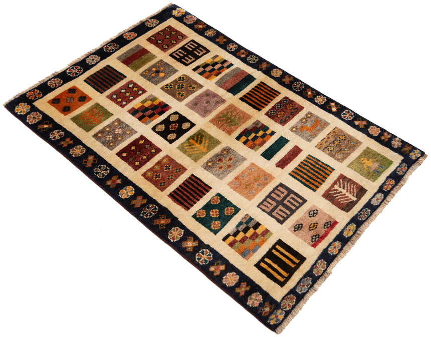 Gabbeh Persian Rug | 138 x 97 cm