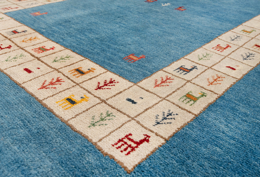 Alfombra persa Gabbeh | 202 x 152 cm