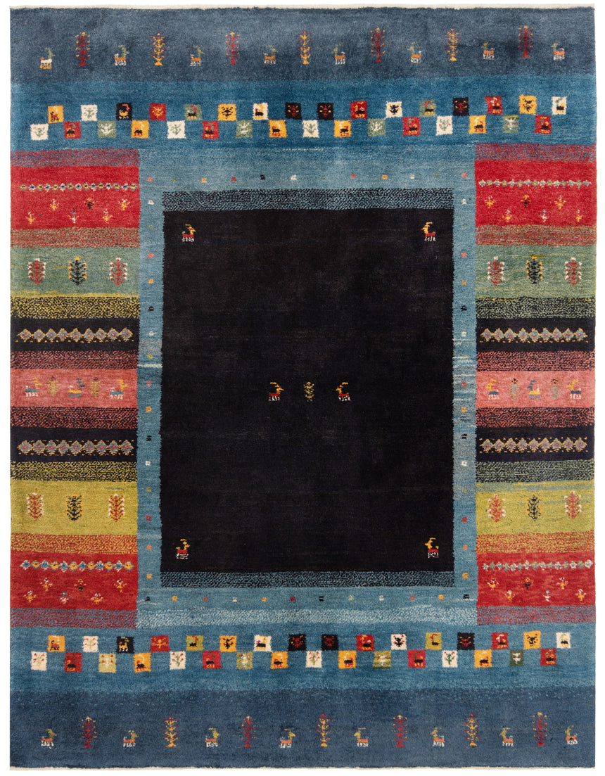 Alfombra persa Gabbeh | 199 x 157 cm