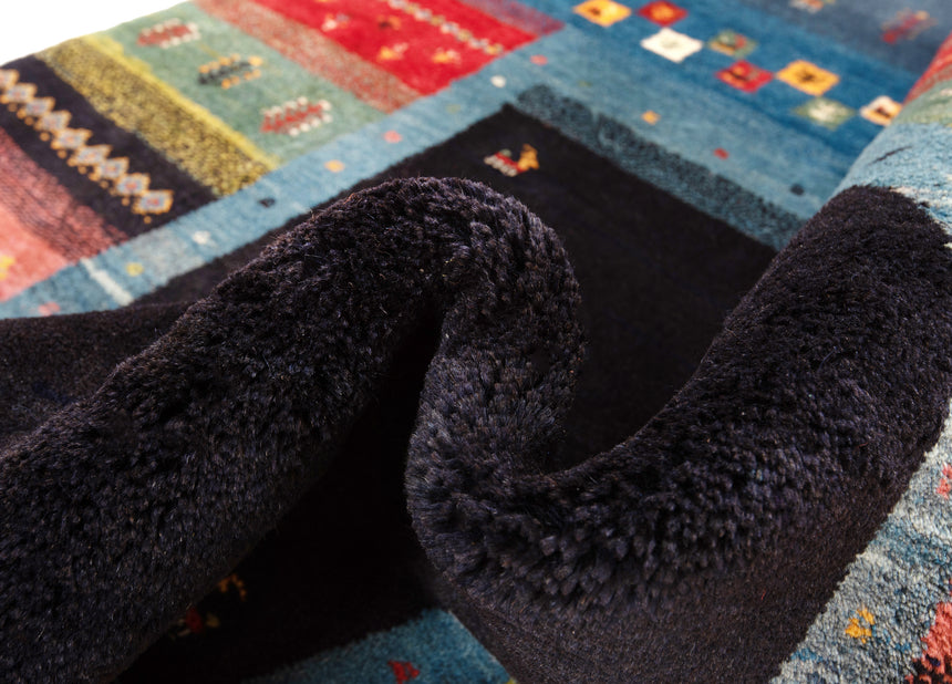 Alfombra persa Gabbeh | 199 x 157 cm