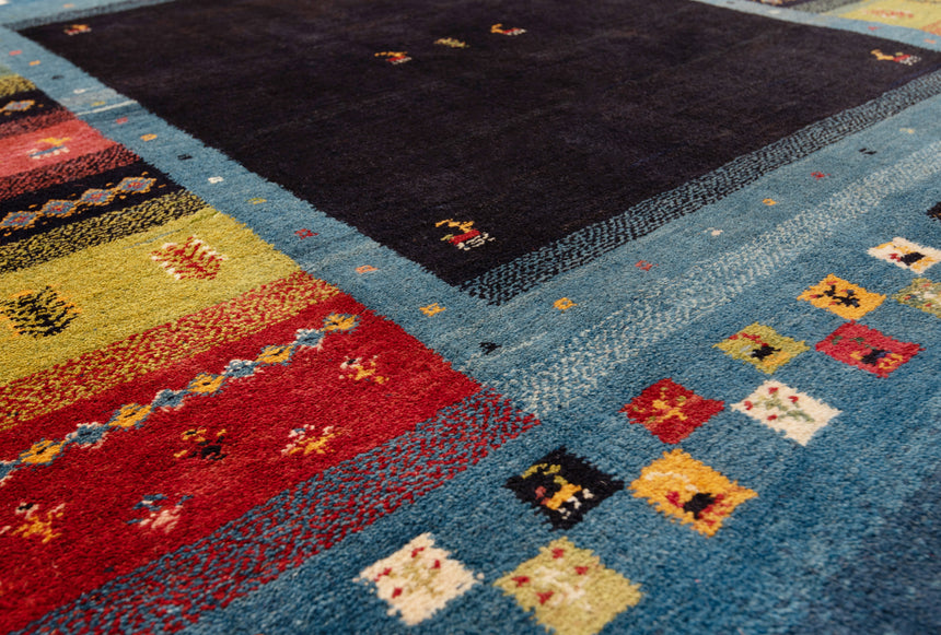 Alfombra persa Gabbeh | 199 x 157 cm