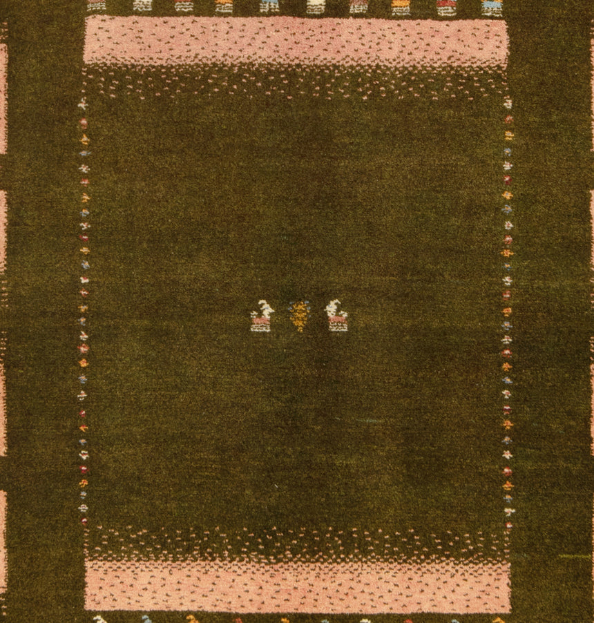 Gabbeh Persian Rug | 196 x 152 cm