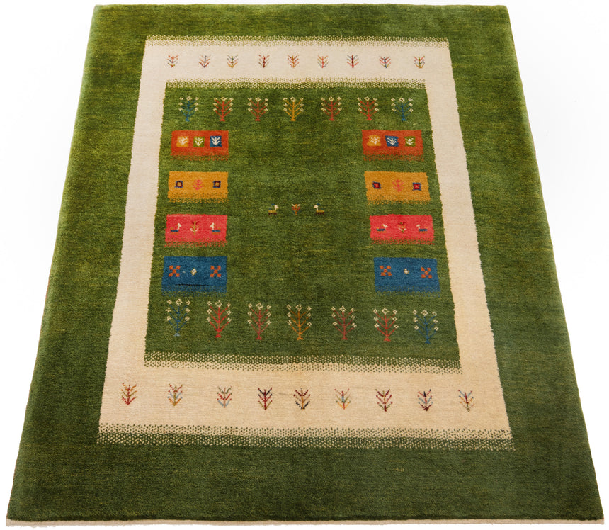 Gabbeh Persian Rug | 198 x 154 cm