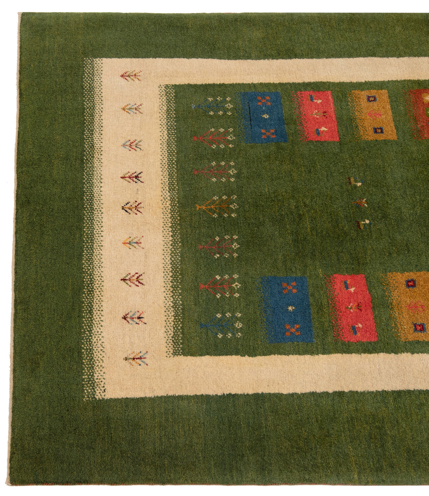 Gabbeh Persian Rug | 198 x 154 cm