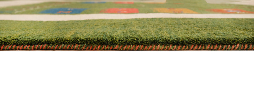 Gabbeh Persian Rug | 198 x 154 cm