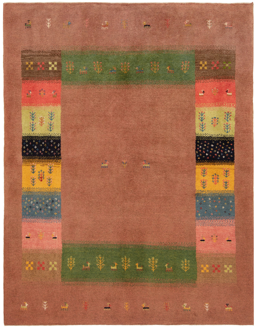 Gabbeh Persian Rug | 198 x 156 cm