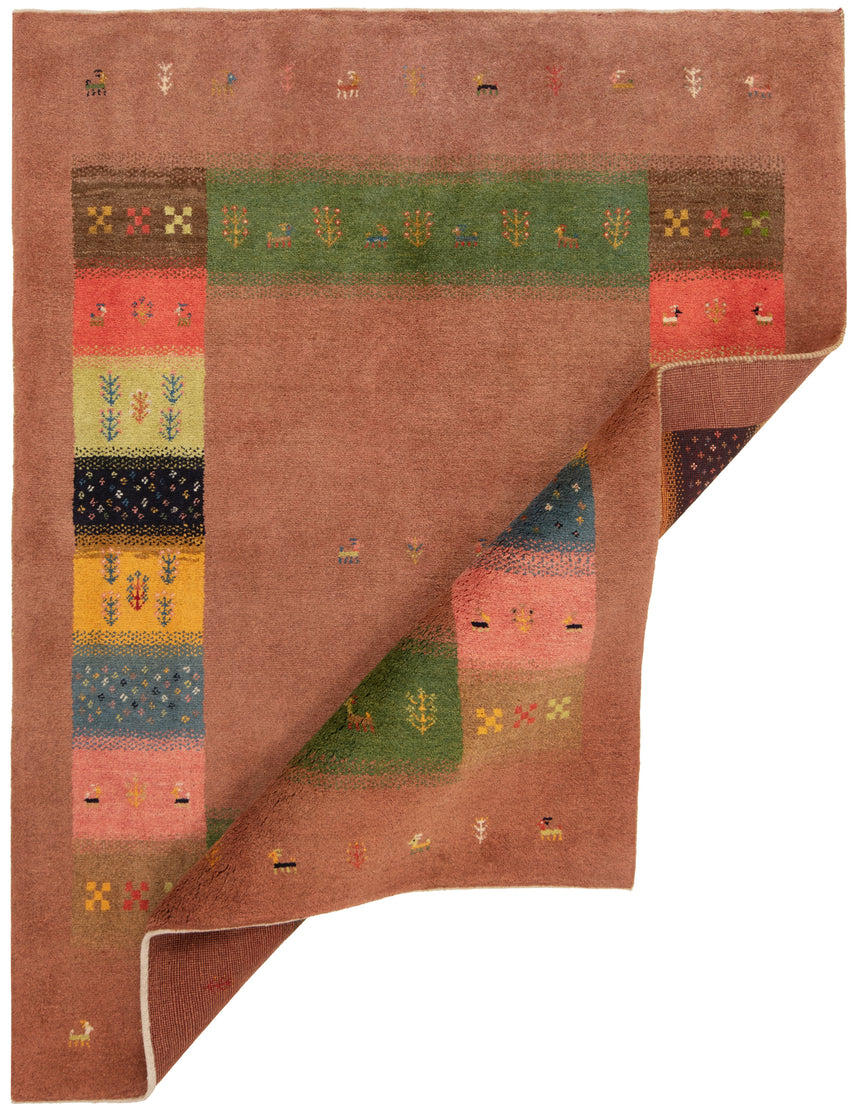 Gabbeh Persian Rug | 198 x 156 cm